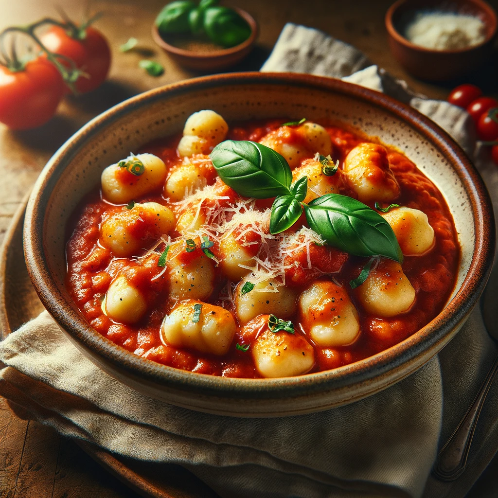 Gnocchi And Tomato Sauce